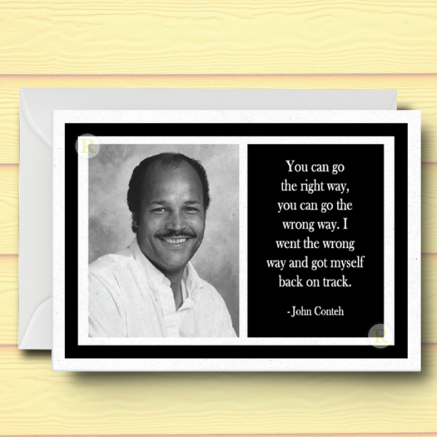 John Conteh Card